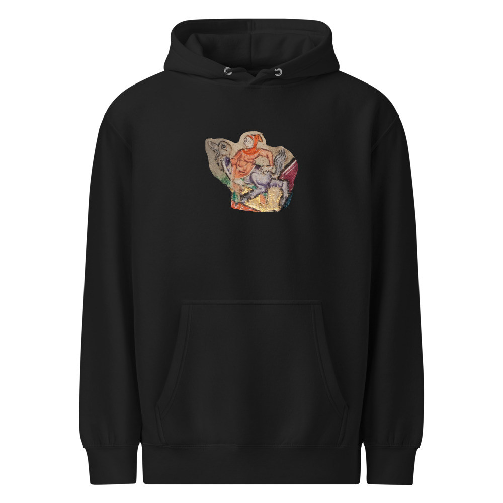 Duckhorse on Obsidian Pullover Hoodie