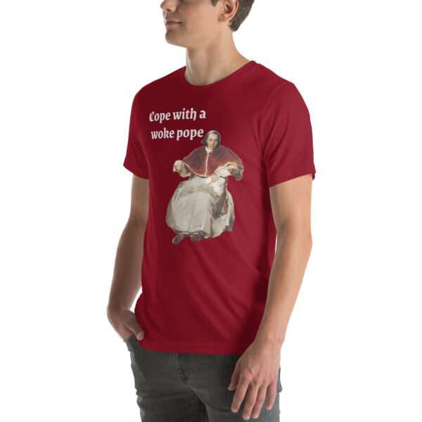 Cope with a Woke Pope tee - Image 6